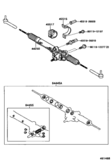 Front Steering Gear & Link