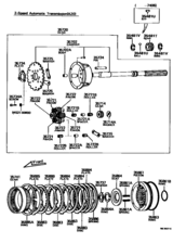 Planetary Gear, Reverse Piston & Counter Gear(Atm)