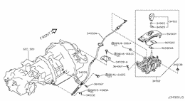 Auto transmission control device
