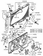Radiator,hose & condenser tank
