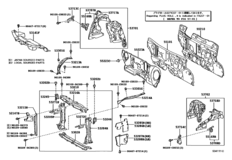 Front Fender Apron & Dash Panel