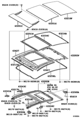 Roof Panel & Back Window Glass