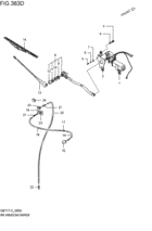 rear wind windshield wiper