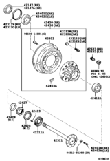 Rear Axle Shaft & Hub