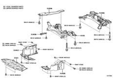 Suspension Crossmember & Under Cover
