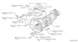 Manual transmission, transaxle & fitting