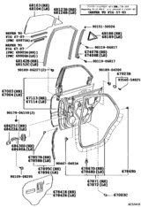 Rear Door Panel & Glass