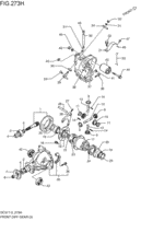 フロントデファレンシャルギヤ