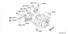 Transmission & transaxle assembly