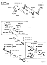 Front Steering Gear & Link