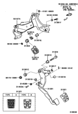 Clutch Pedal & Flexible Hose