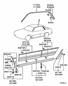 Side garnish & moulding