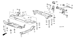 Torque rod/center beam