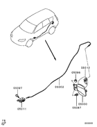 Fuel filler lid & lock