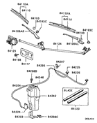 Windshield wiper & washer