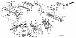 Instrument panel garnish