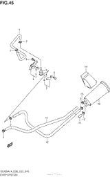 Система вентиляции бензобака (Dl650Al4 E33)