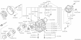 Torque converter,housing & case