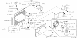 Radiator, shroud & fitting