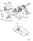 Switch & cigar lighter
