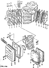 Inlet case / exhaust cover