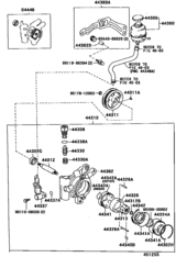 Vane Pump & Reservoir (Power Steering)