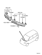 Front garnish & moulding