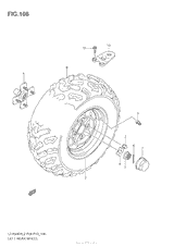 Left Rear Wheel (Lt-A500X E33)