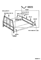 Rear Body Guard Frame & Tail Gate