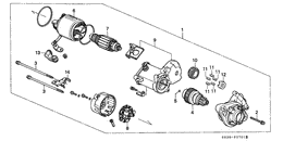 Starter motor