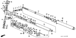P.s. gear box components