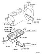 Cover,rear plate & oil pan
