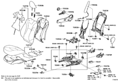 Front Seat & Seat Track