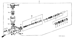 Brake master cylinder
