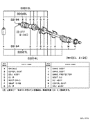 Front axle housing & shaft