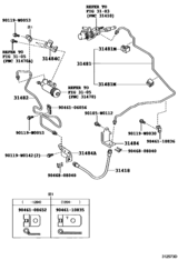 Clutch Pedal & Flexible Hose