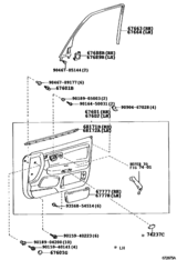 Front Door Panel & Glass