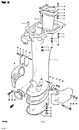 Drive shaft housing