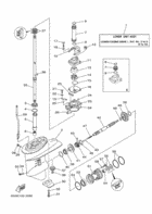Lower casing drive