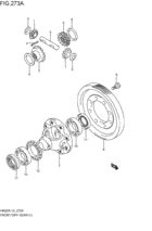 フロントデファレンシャルギヤ