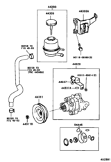 Vane Pump & Reservoir (Power Steering)