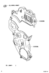 Timing Gear Cover & Rear End Plate