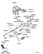 Brake & clutch pedal