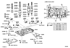Valve Body & Oil Strainer (Atm)