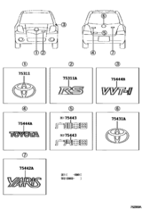 Emblem & Name Plate (Exterior & Interior)