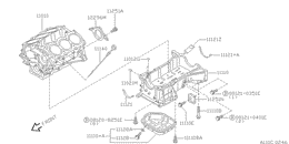 Cylinder block & oil pan