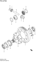 フロントデファレンシャルギヤ