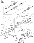 Drive shaft-front(1/2)