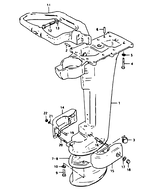 Drive shaft housing