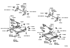 Front Seat & Seat Track